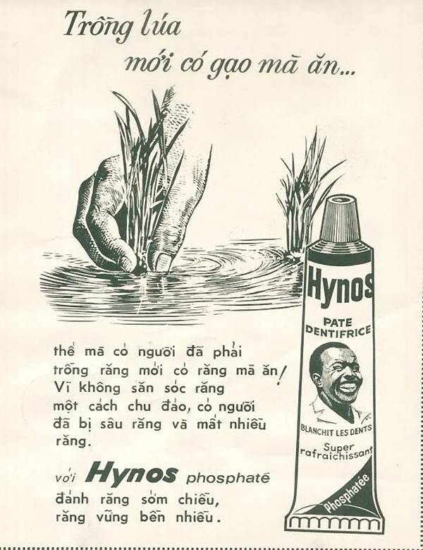 Quảng cáo của Hynos trên báo