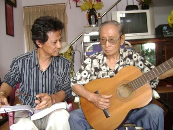Nhạc sĩ Châu Kỳ và ca sĩ Chế Linh