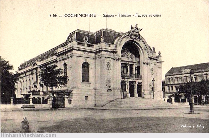 Hình ảnh Nhà hát lớn Thành Phố trước đây