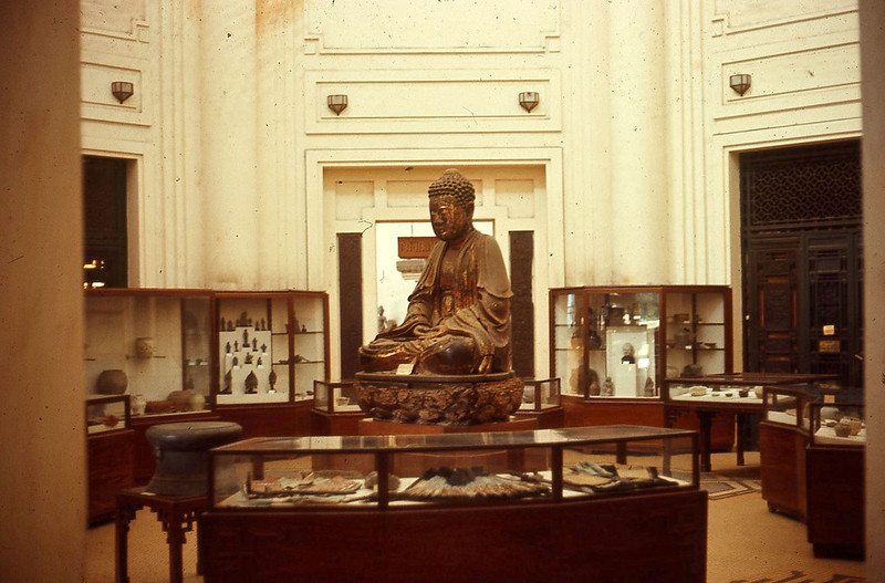 Gian chính trong Viện bảo tàng Quốc Gia Việt Nam - Sài Gòn năm 1970